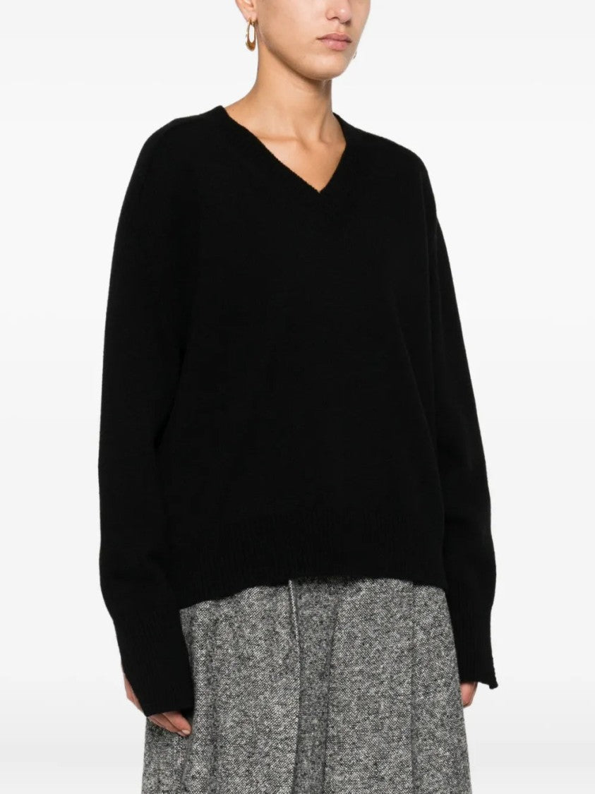 Róhe V-Neck Wool Jumper