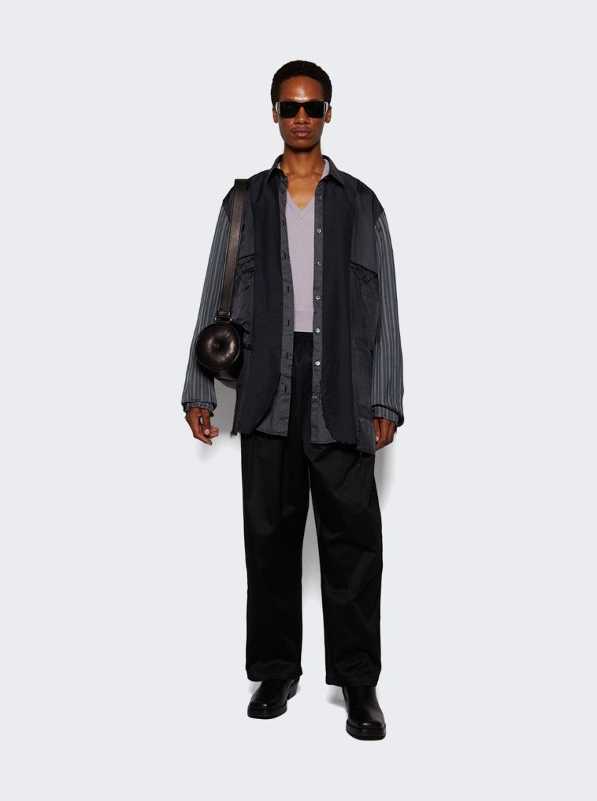 Maison Margiela Patchwork Inside-Out Jacket Charcoal