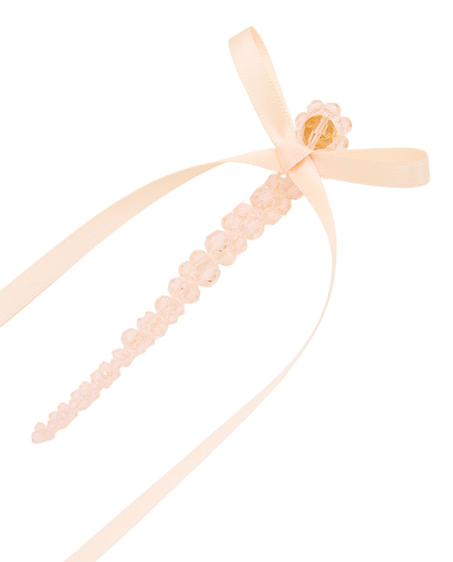 Simone Rocha Bow Ribbon Drip Earrings