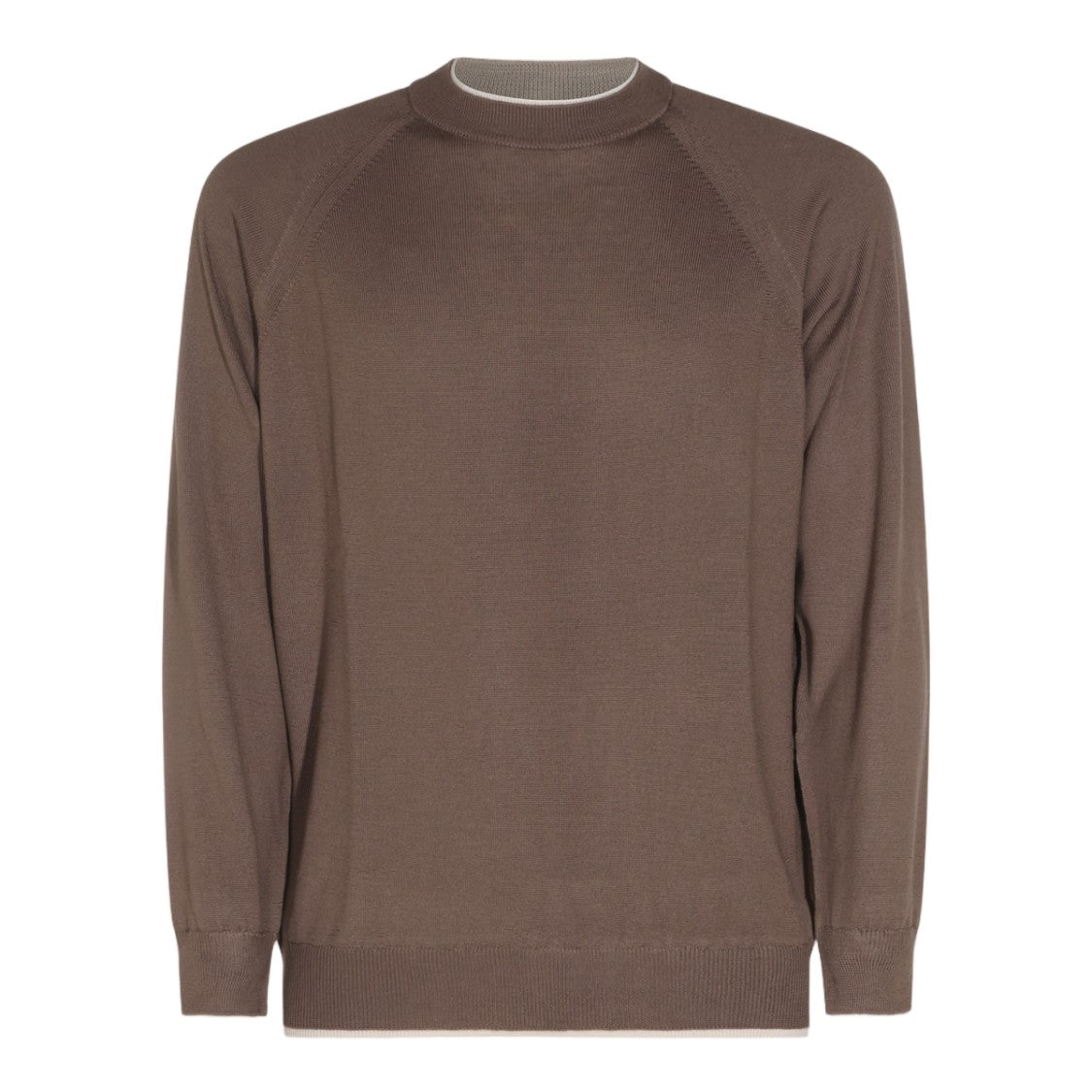 Eleventy Classic Crew Neck Sweater With Relaxed Silhouette