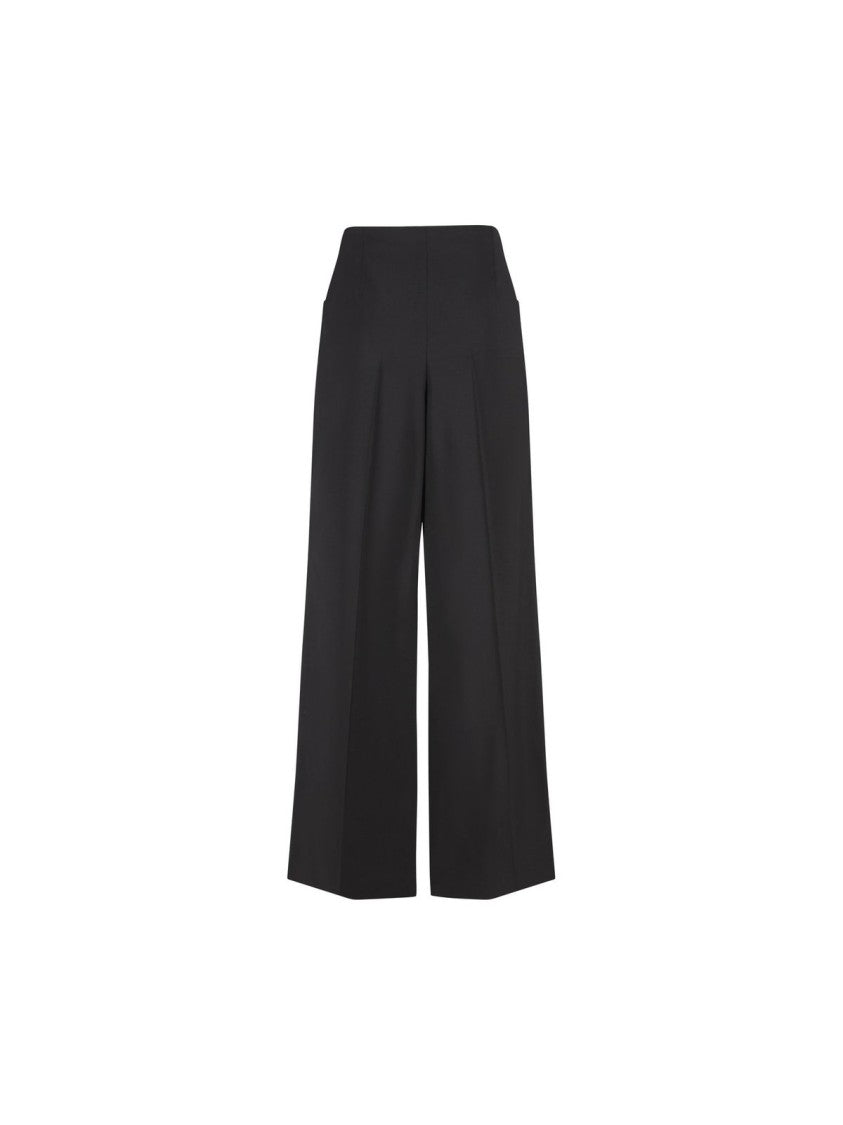 Fendi Wool And Mohair Pants – Black