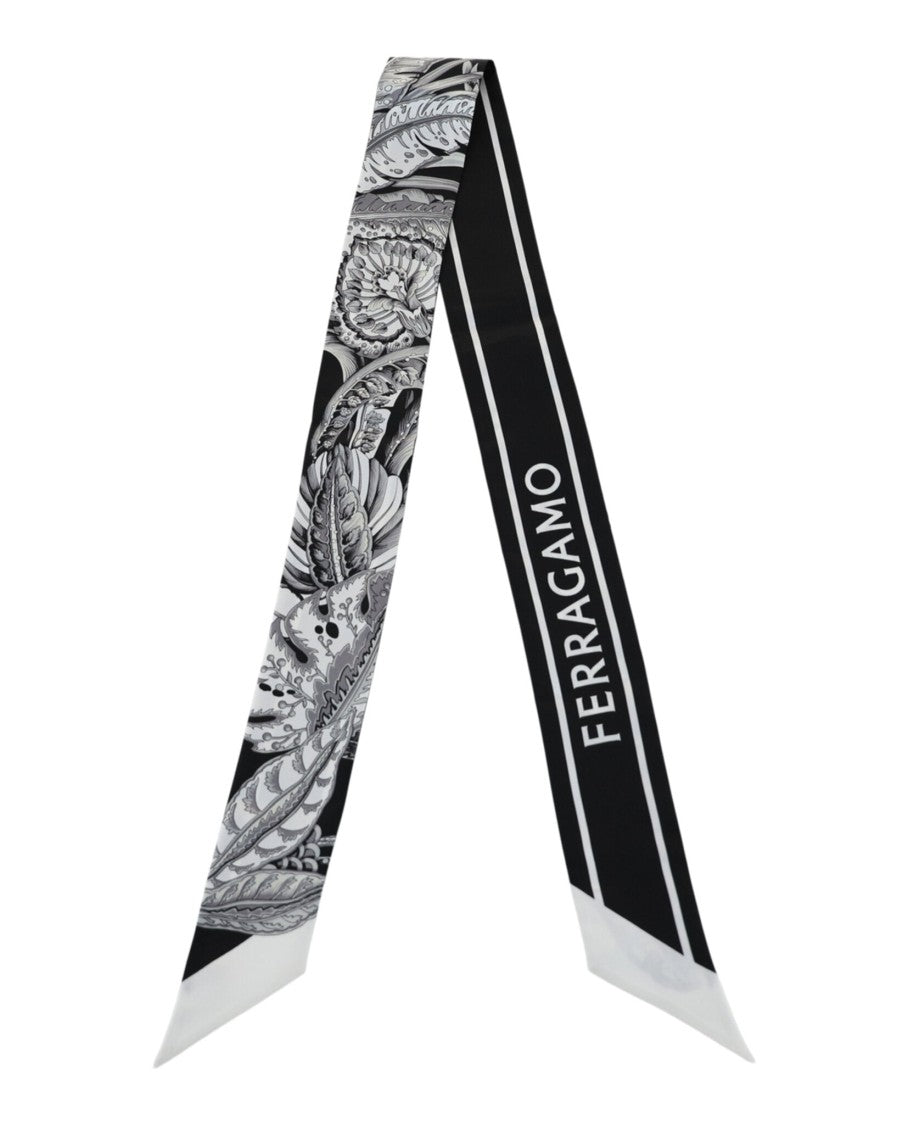 Ferragamo Togo Print Silk Bandeau
