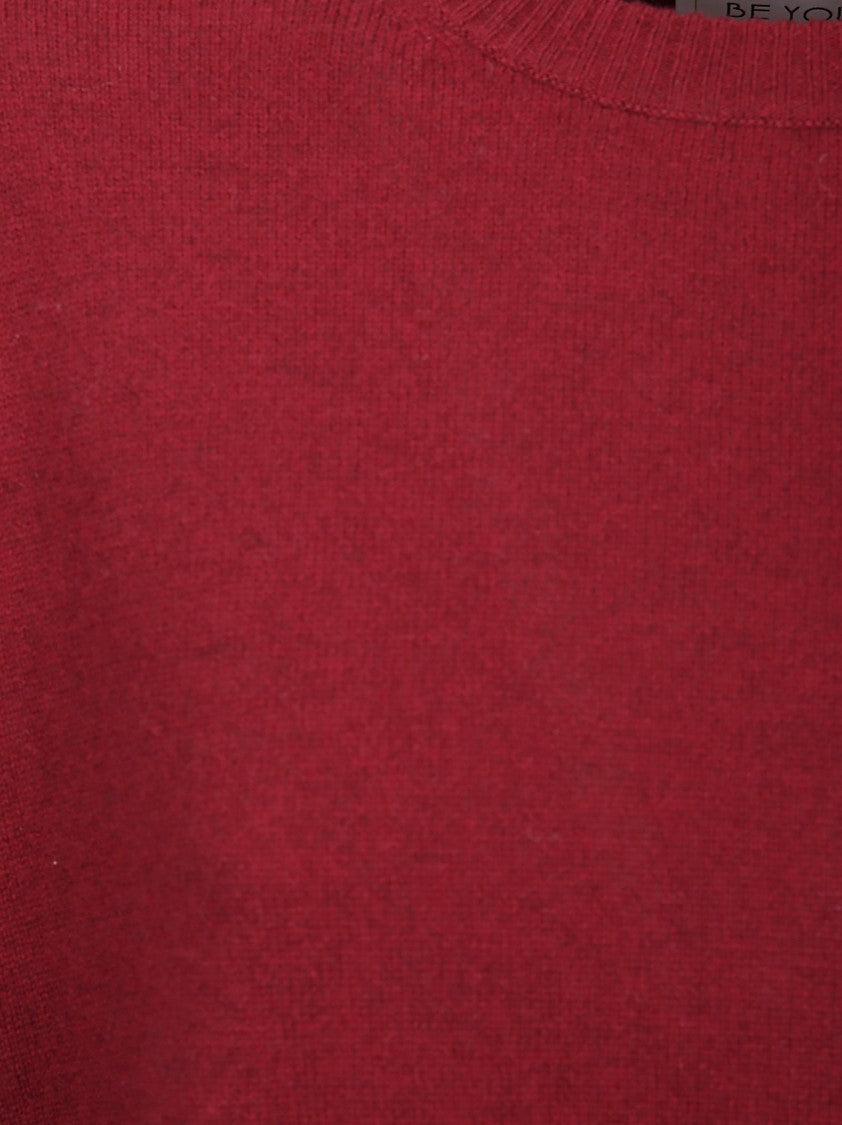 Be You Short-Cut Cashmere Sweater With Round Neckline