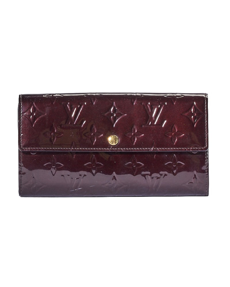 Louis Vuitton Amaranth Paint Clip Wallet