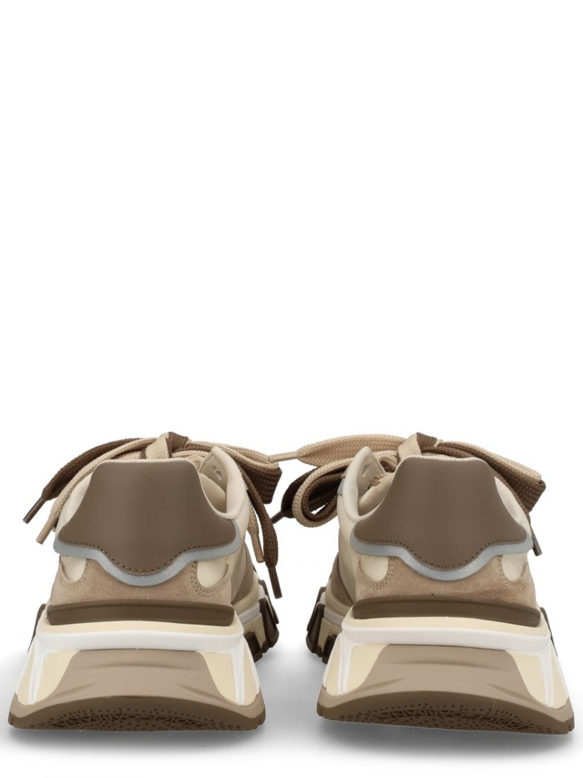 Dolce & Gabbana Chocolate Brown Dg Country Road Chunky Sneakers