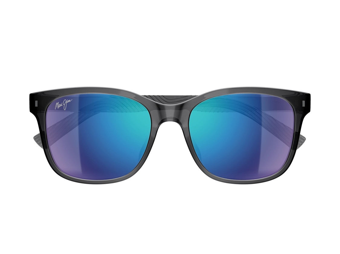 Maui Jim Mj0346sa Gradient Plastic Rectangular Sunglasses