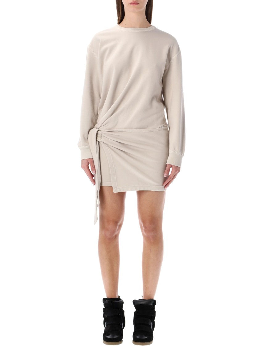 Isabel Marant Étoile Zae Cotton Mini Sweatshirt Dress