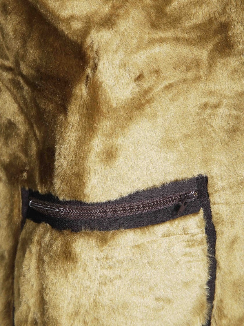 Barbour Brown Warm Pile Zip Fleece Vest