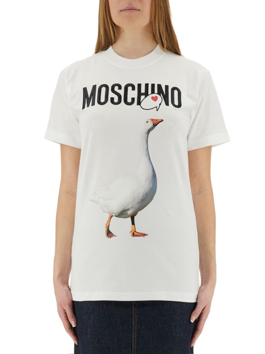 Moschino "Goose" Graphic T-Shirt
