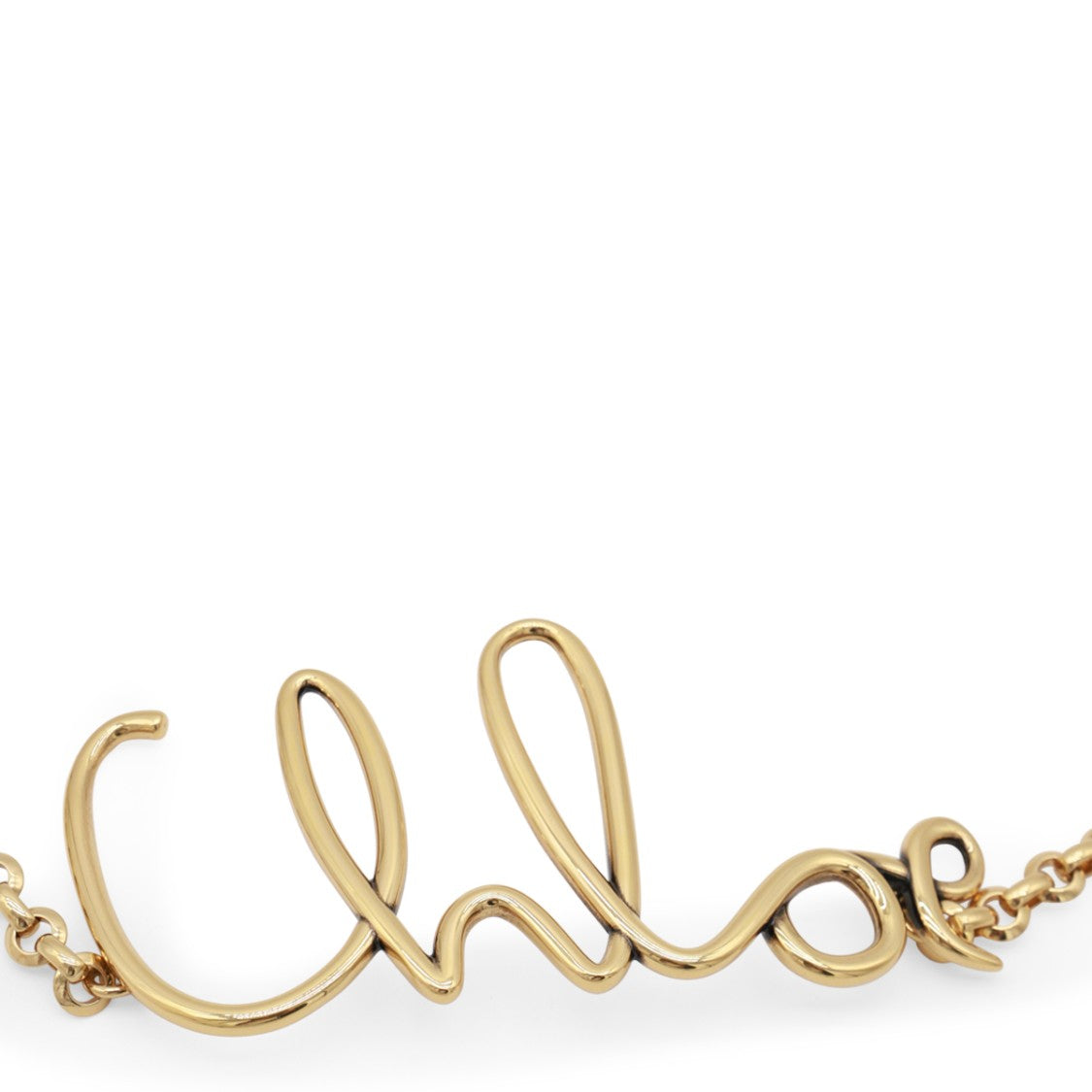 Chloé Gold Chain Fastening Belt