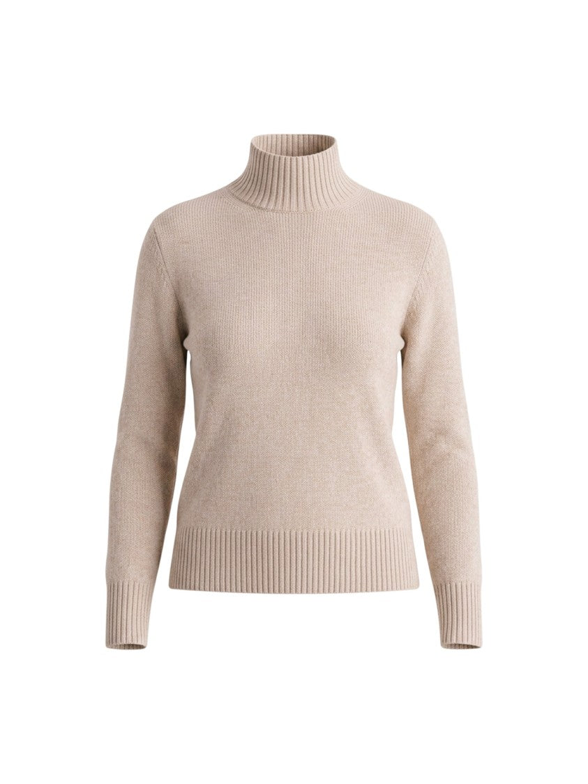 Gran Sasso 2-Ply Mock Neck Cashmere Sweater