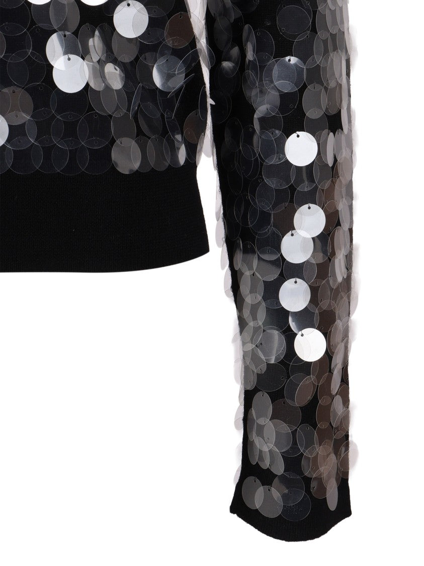 Max Mara Long-Sleeved Virgin Wool Cardigan With Minimalist Design