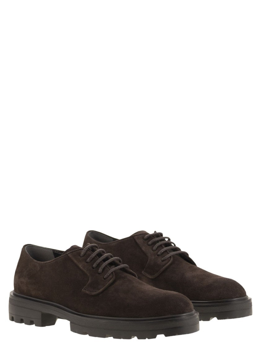 Hogan H673 - Suede Lace-Ups