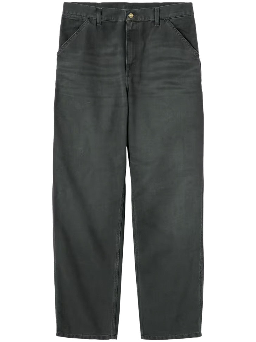 Carhartt Wip Relaxed Fit Utility Trousers With Single Knee Design