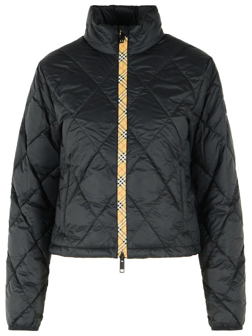 Burberry Black Bramford Quilted Nylon Jacket