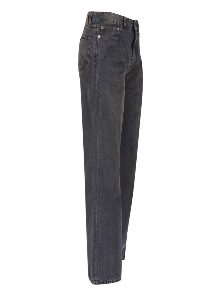 Our Legacy Black Boot Cut Worn-In Denim Jeans