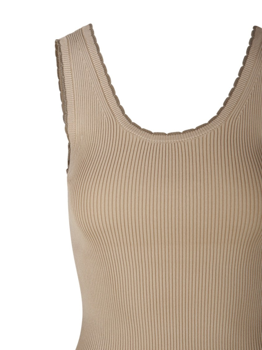 Zimmermann Ascension Scallop Scoop Tank Top