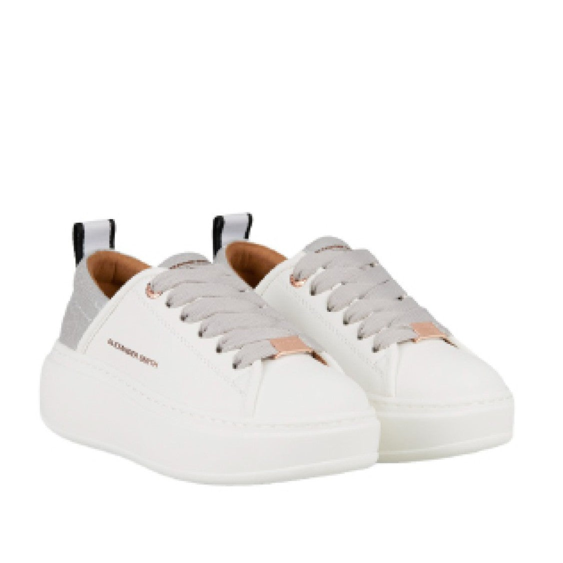 Alexander Smith Ecowembley Sneakers In White Vegetable Leather