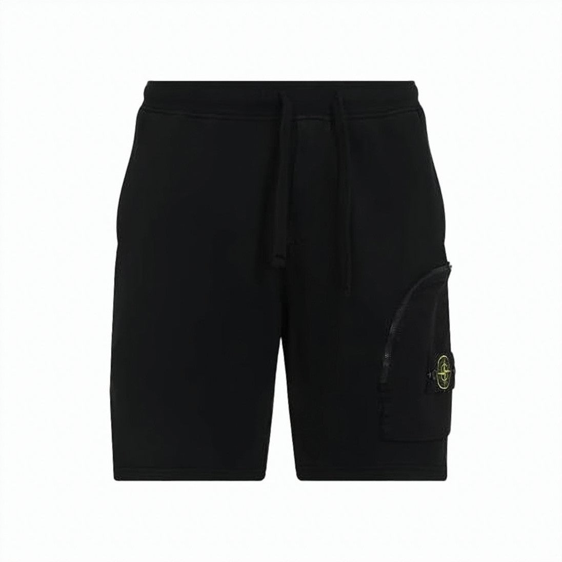 Stone Island Minimalist Black Cargo Shorts