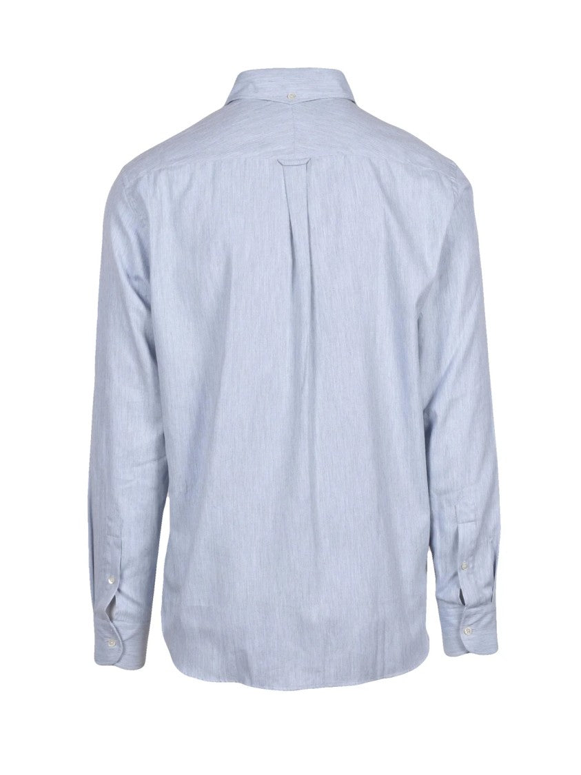 Deuxieme Light Blue Cotton Shirt