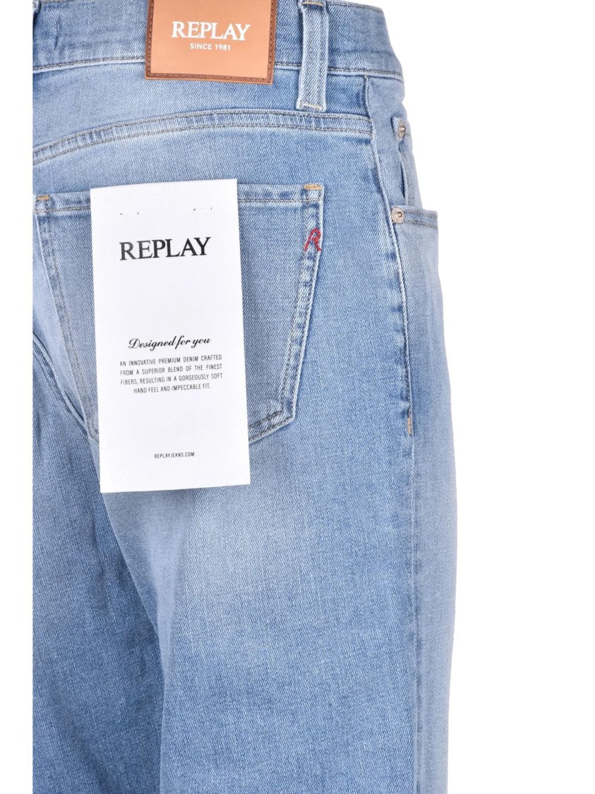 Replay Blue Slim Denim Jeans