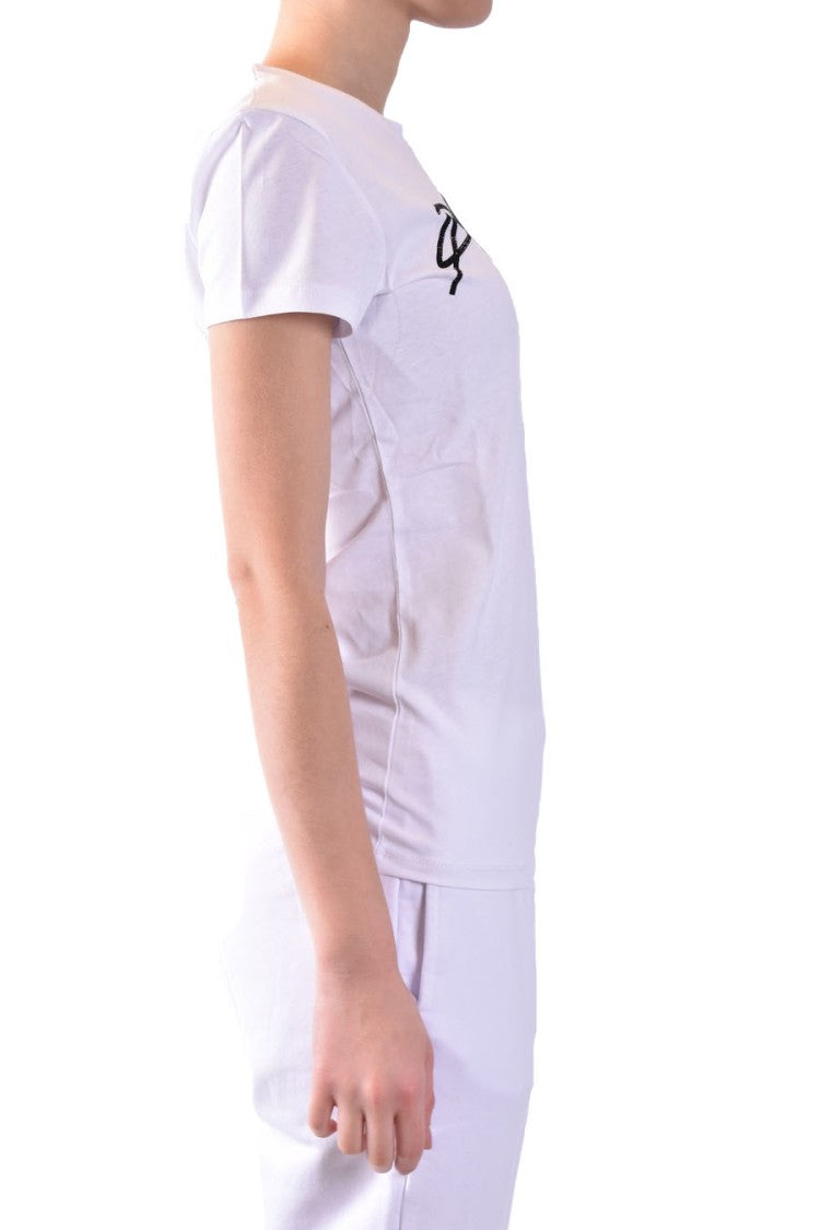 Philipp Plein White Cotton T-Shirt