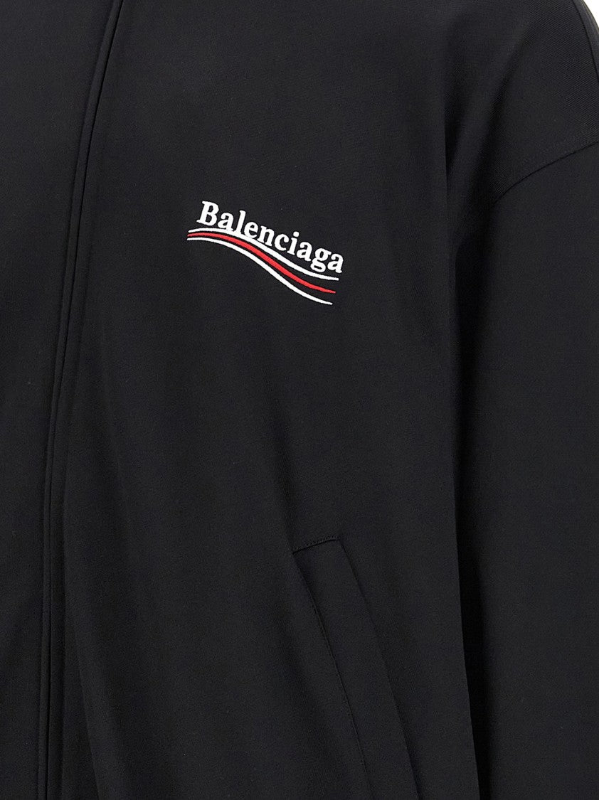 Balenciaga Logo Embroidery Sweatshirt