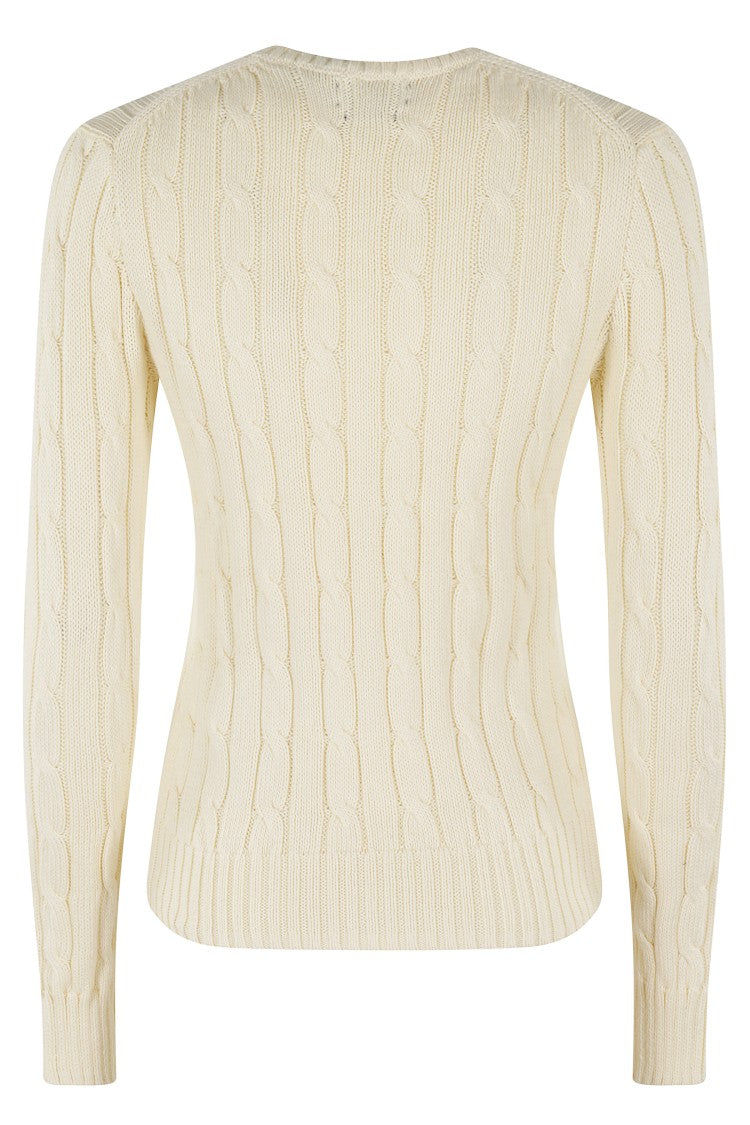 Polo Ralph Lauren Cable Knit Crew Neck Sweater