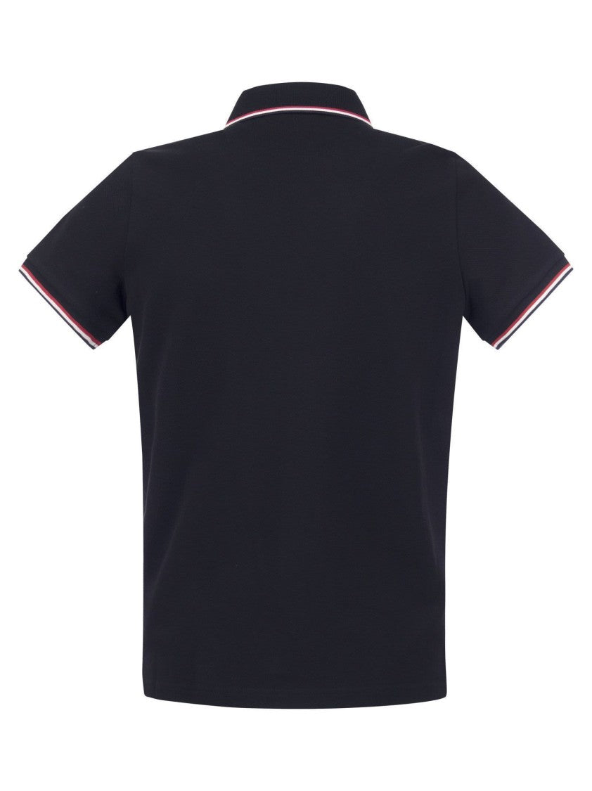 Moncler Cotton Pique Polo Shirt