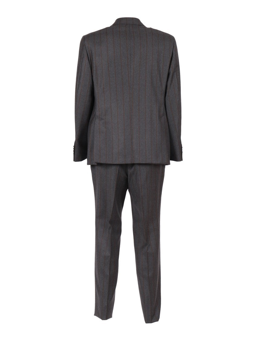 Luigi Bianchi Tailored Classic Men's Suit With Structured Shoulders