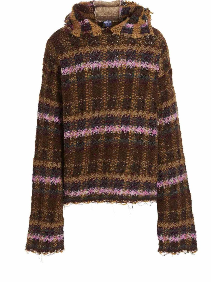 Vitelli Knitted Giant' Hooded Sweater