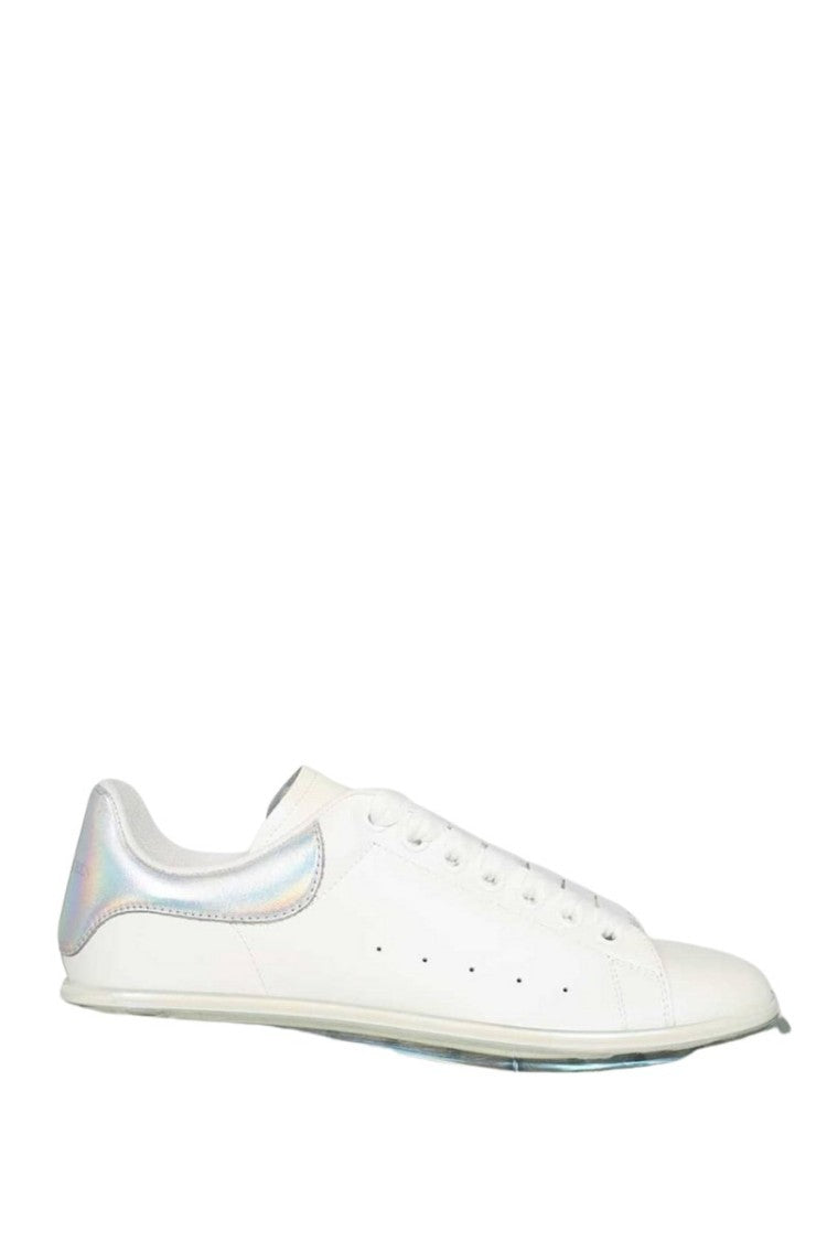 Alexander Mcqueen Oversized Sole Silver Sneaker