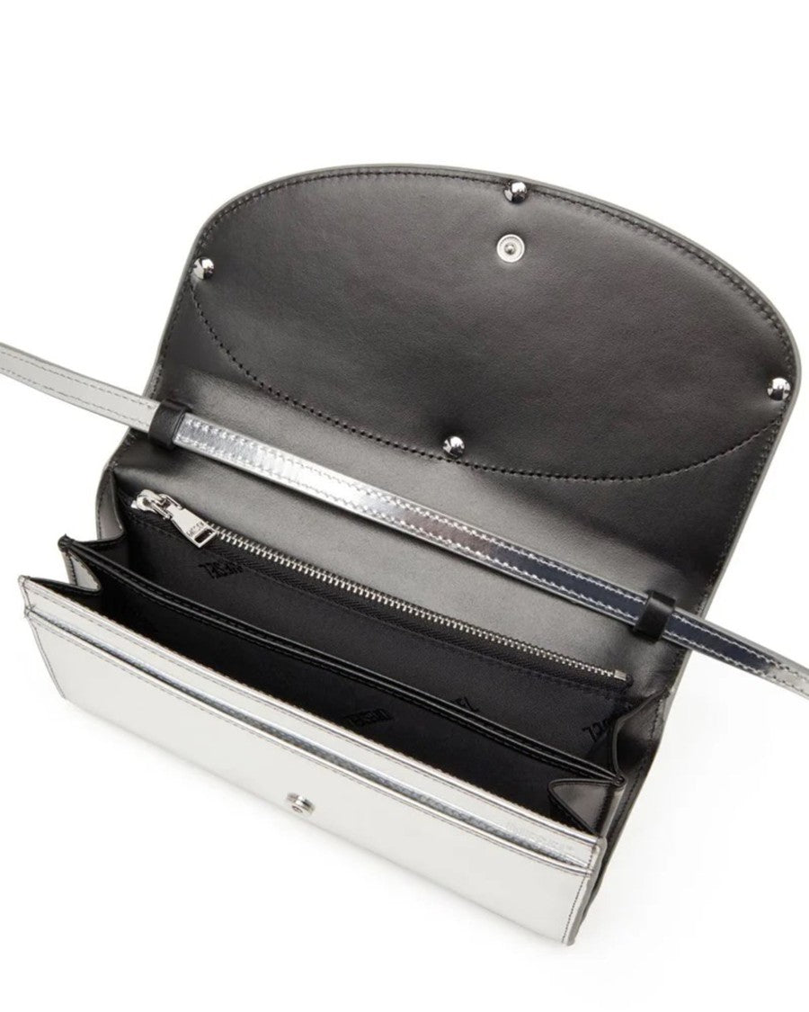 Diesel 1Dr Silver Wallet
