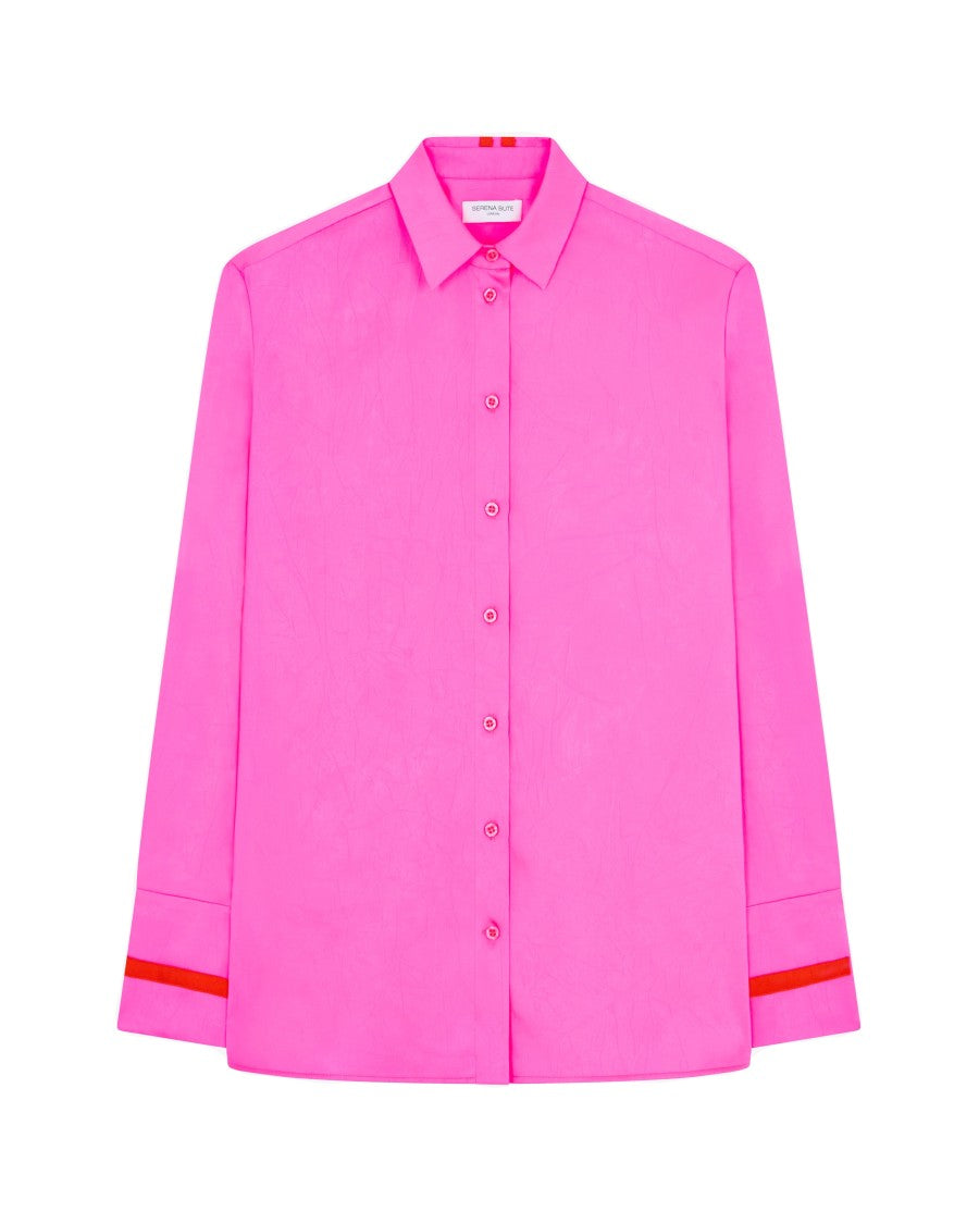 Serena Bute Oversized Shirt '25 - Shocking Pink