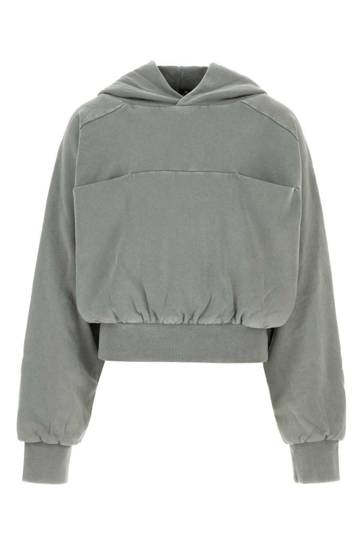 Entire Studios Dove Grey Cotton Sweatshirt