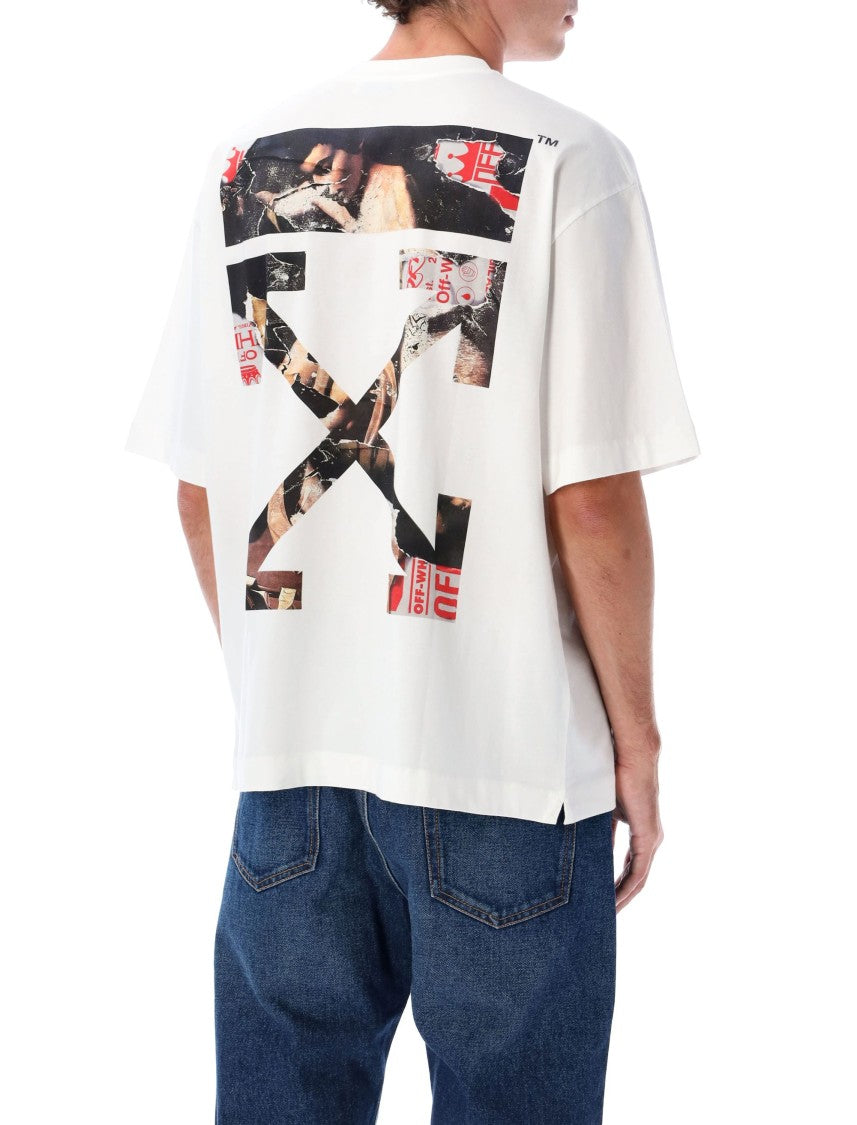 Off-White Paint Arrow Cotton T-Shirt