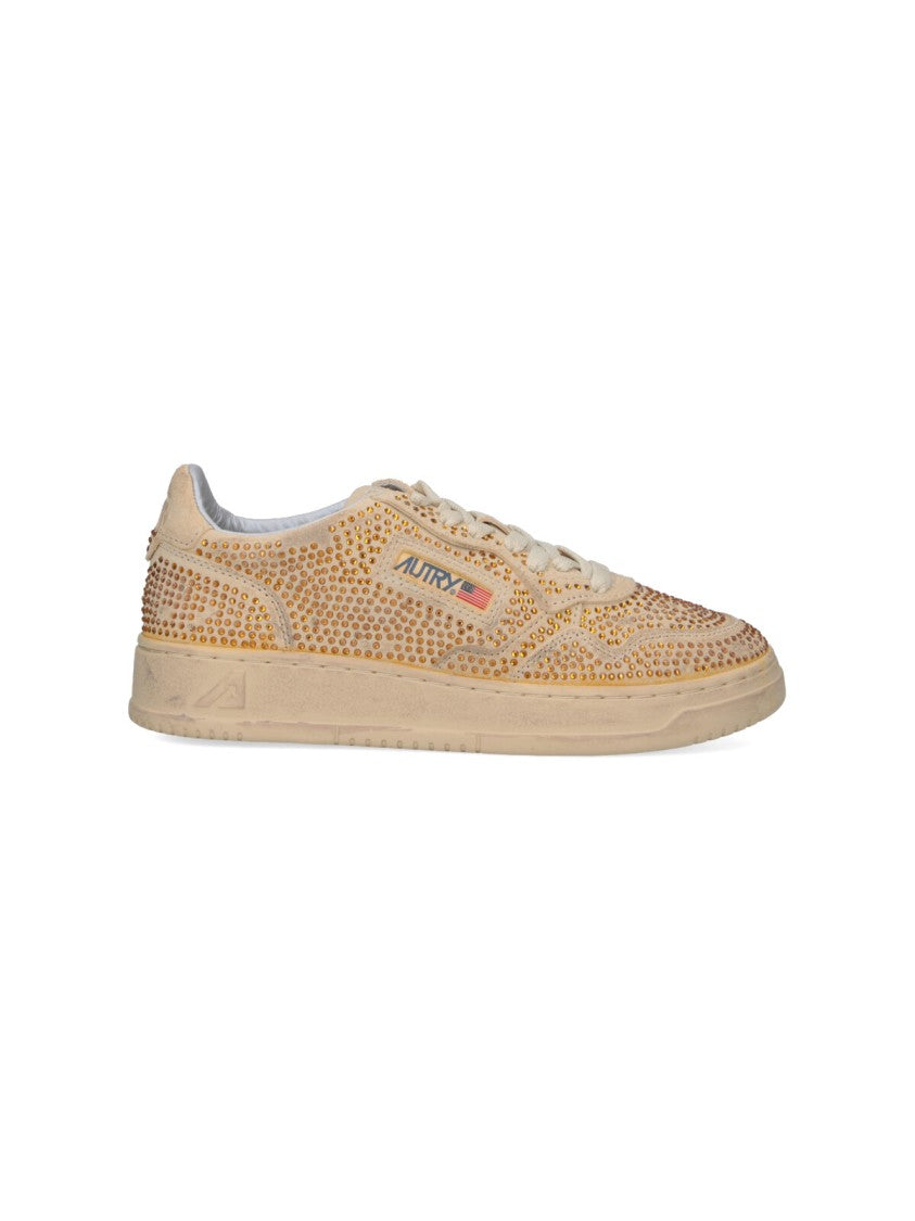 Autry Low-Top Beige Sneakers
