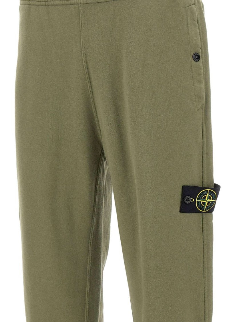 Stone Island Casual Trousers With Elasticated Waistband