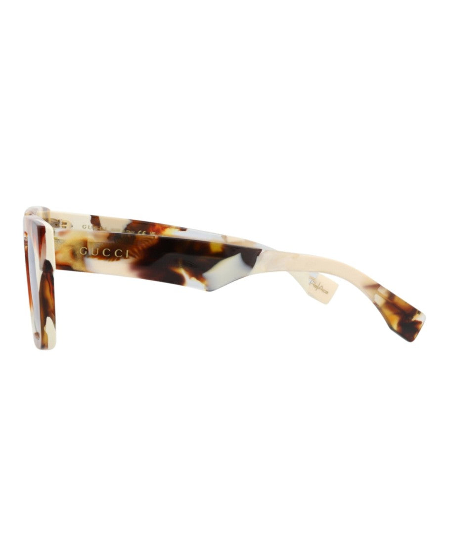 Gucci Square-Frame Recycled Acetate Sunglasses