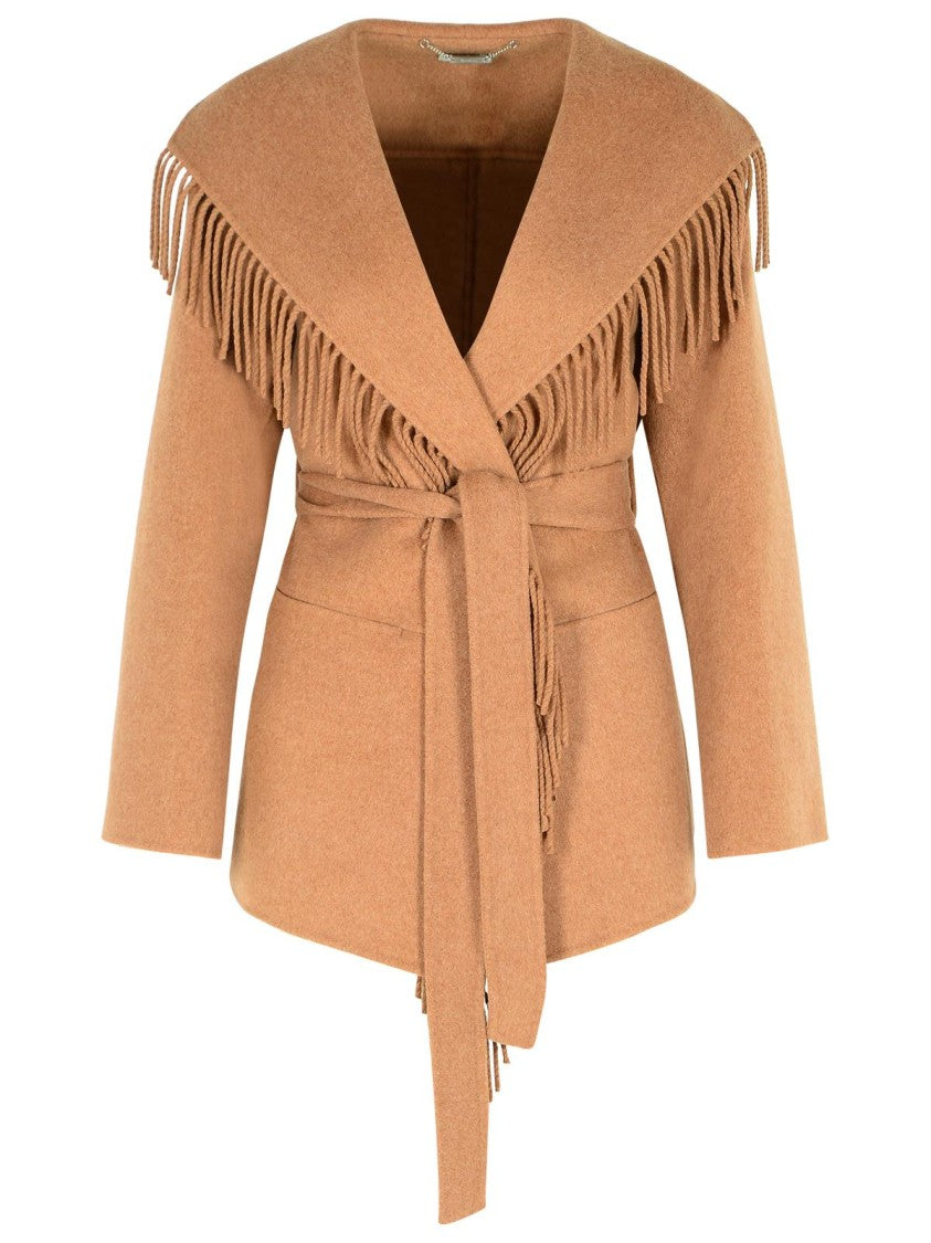 Simkhai 'Rowen' Camel Wool Blend Coat