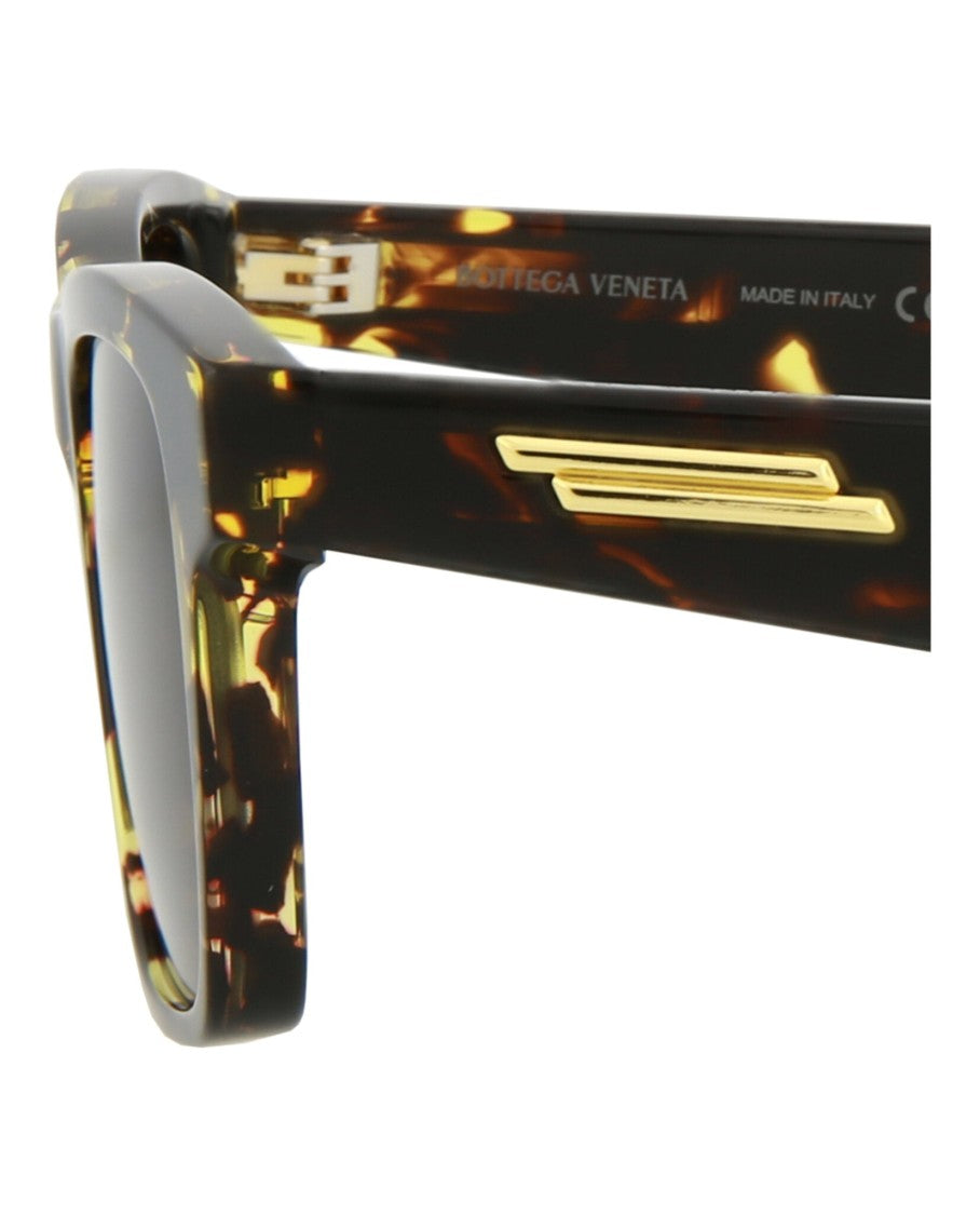 Bottega Veneta Rectangle-Frame Acetate Sunglasses