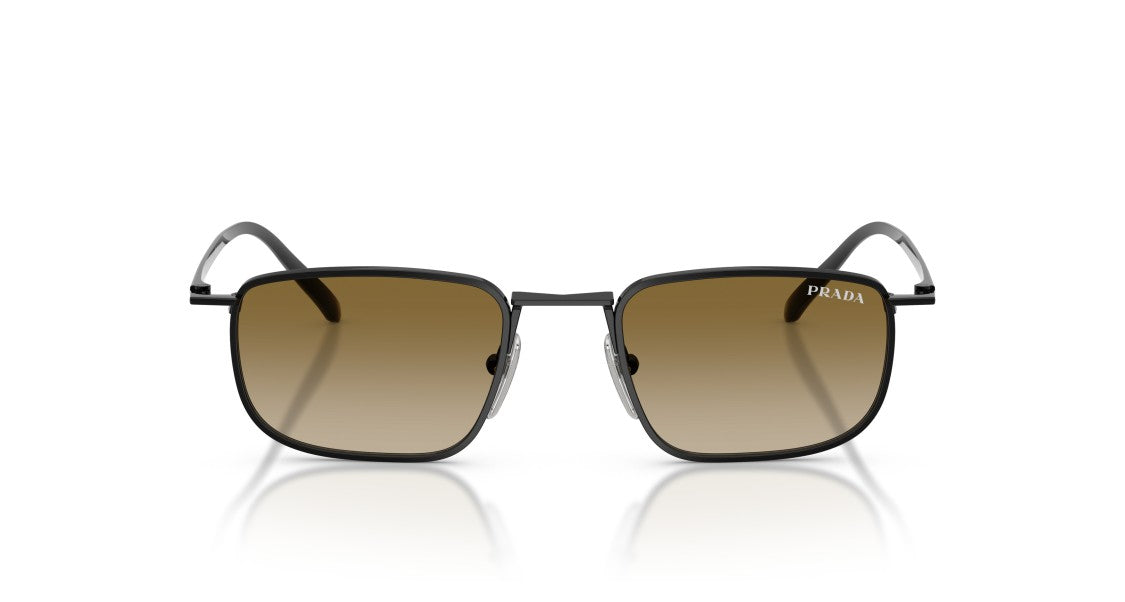 Prada 0Pr D52s Square Metal Frame Sunglasses