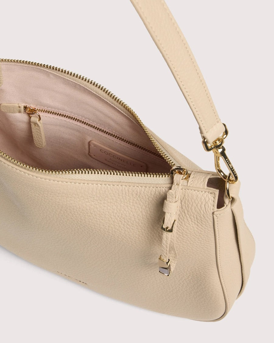 Coccinelle Nory Small Sandshell Bag