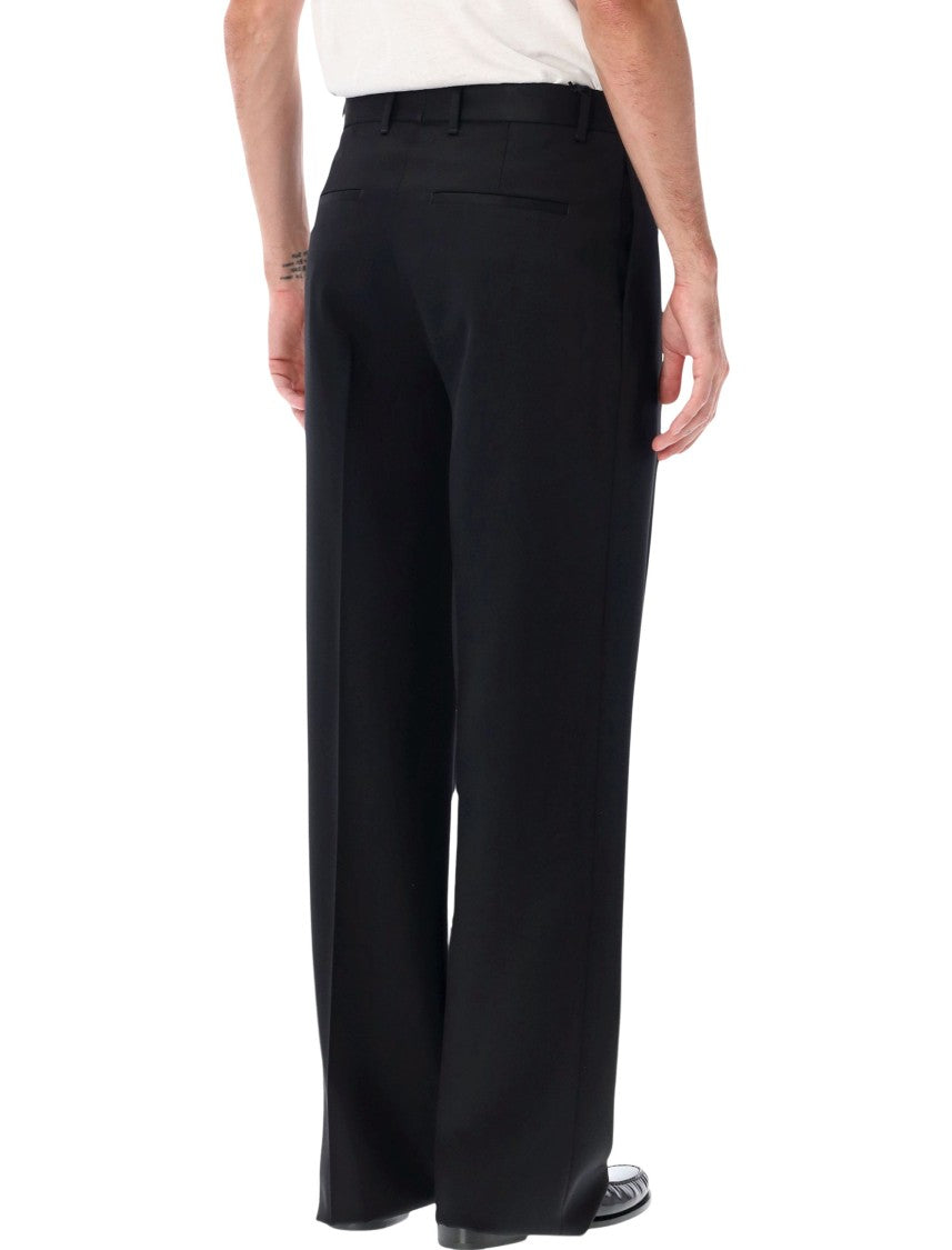 Lardini Migio Pleated Wide-Leg Trousers