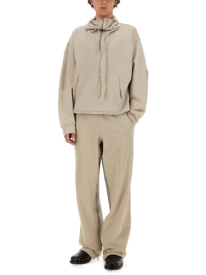 Helmut Lang Jogging Pants With Subtle Zipper Detail