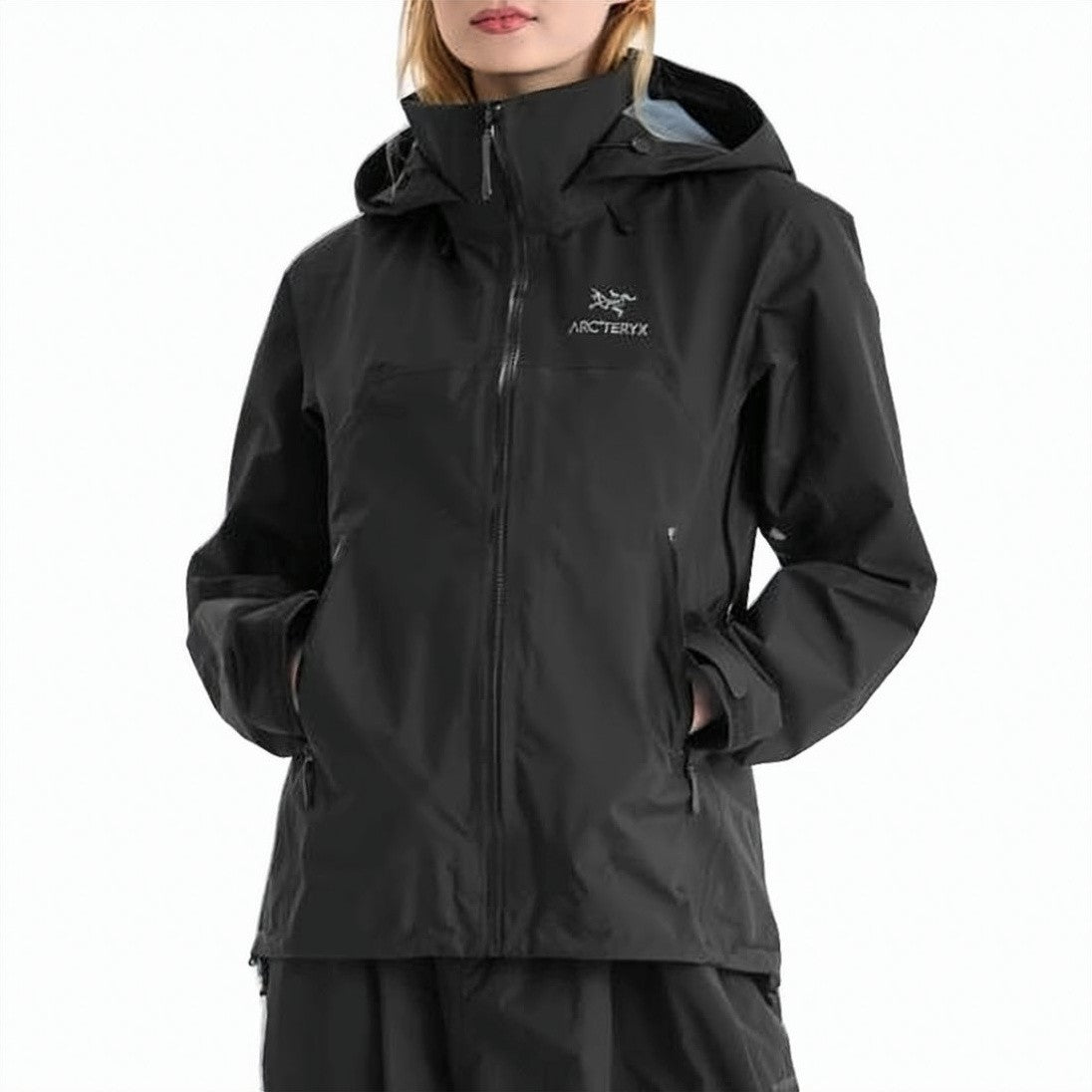 Arc'teryx Water-Resistant Jacket With Adjustable Features