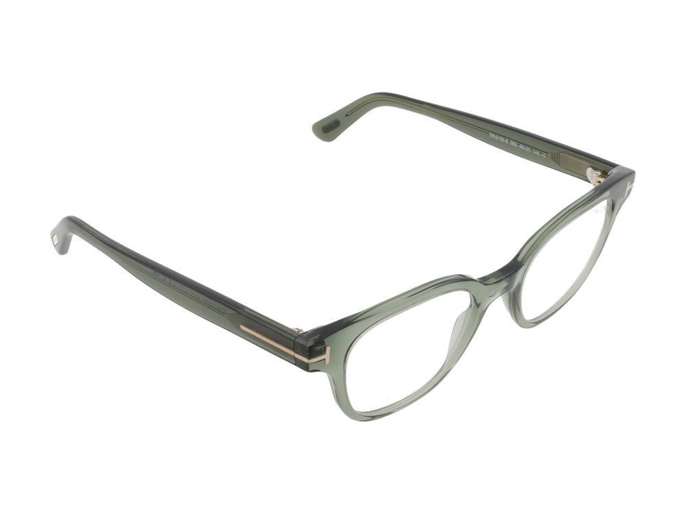 Tom Ford Green Ft6130-B Acetate Square Glasses
