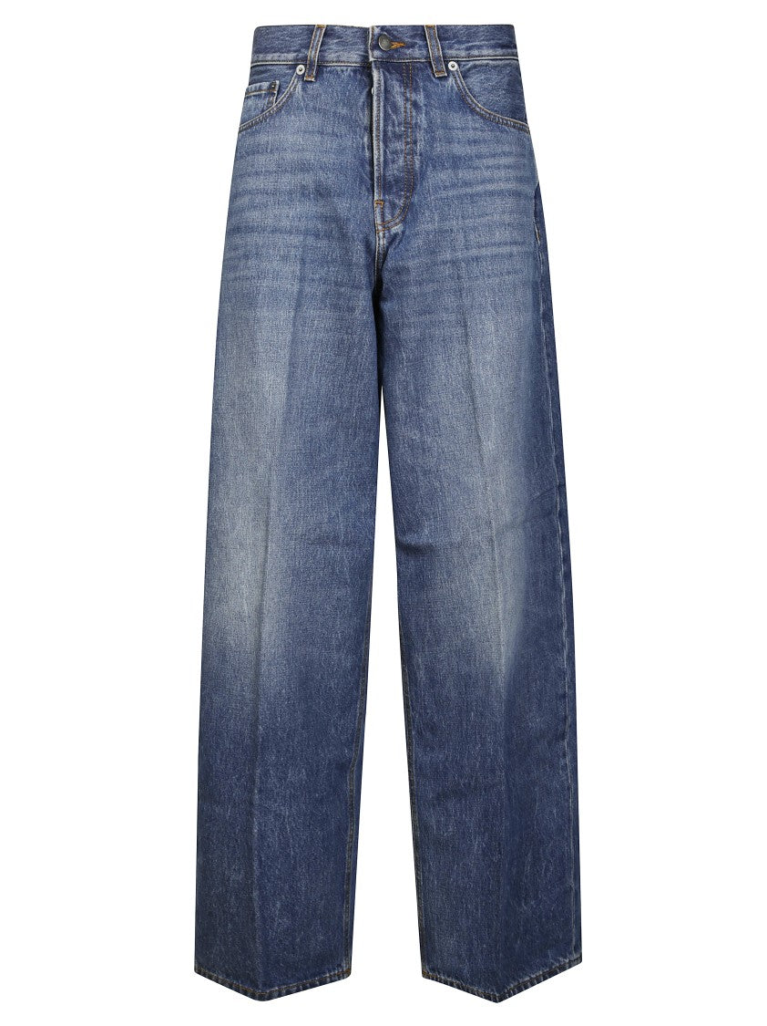 Haikure Wide-Leg Jeans With Classic Five-Pocket Design