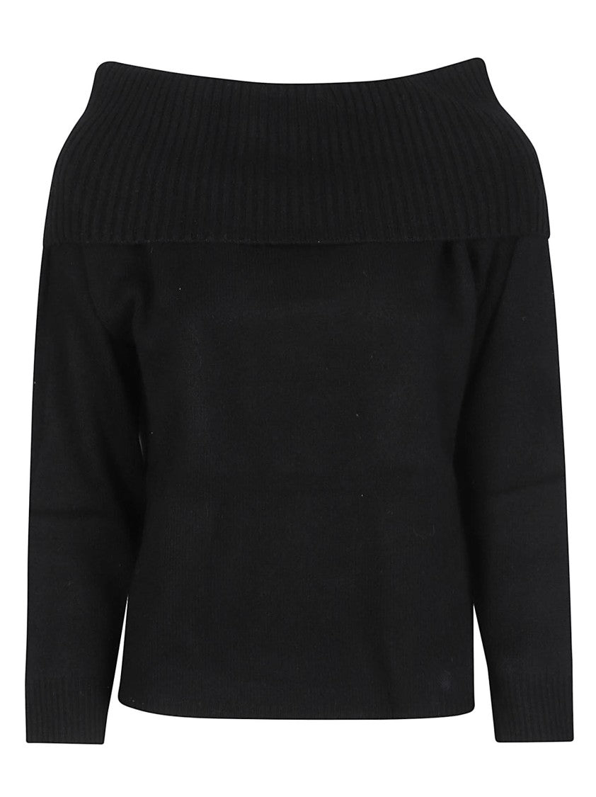 Loulou De Saison Sibyl Off Shoulder Cashmere-Blend Sweater