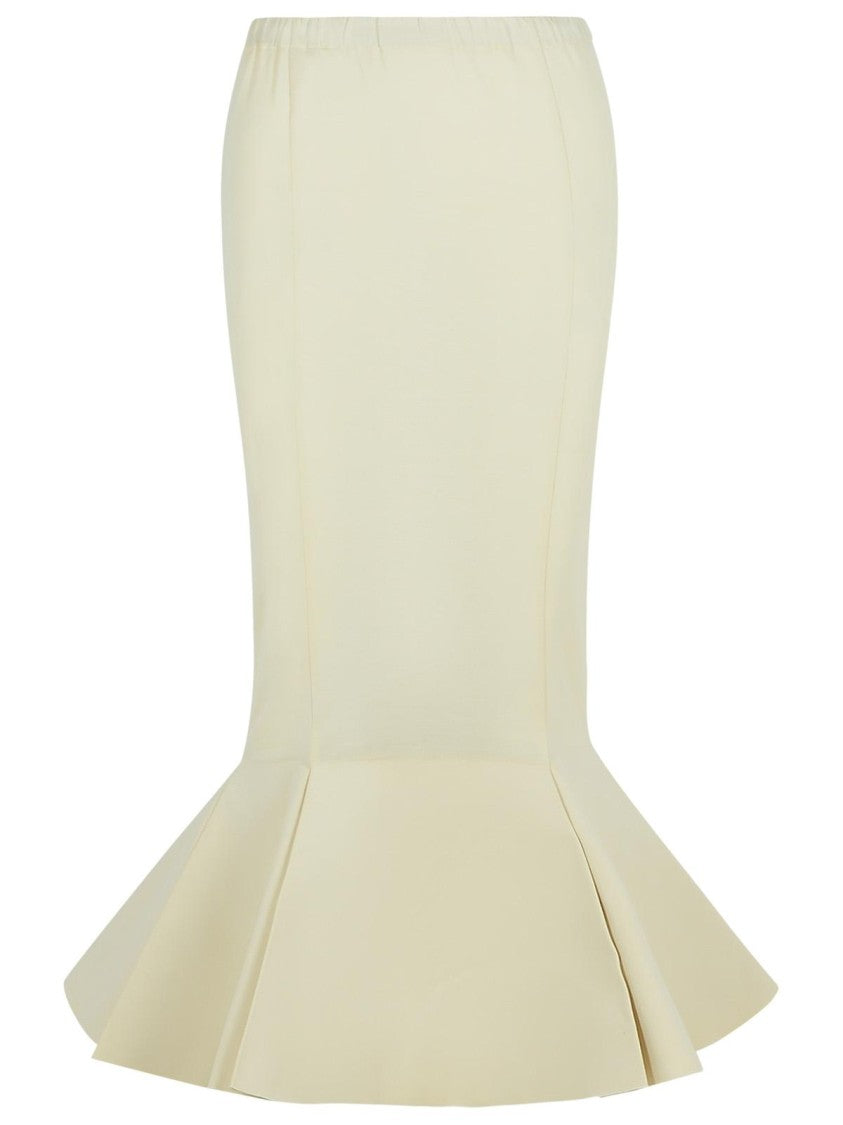 Marni Beige Cotton Skirt